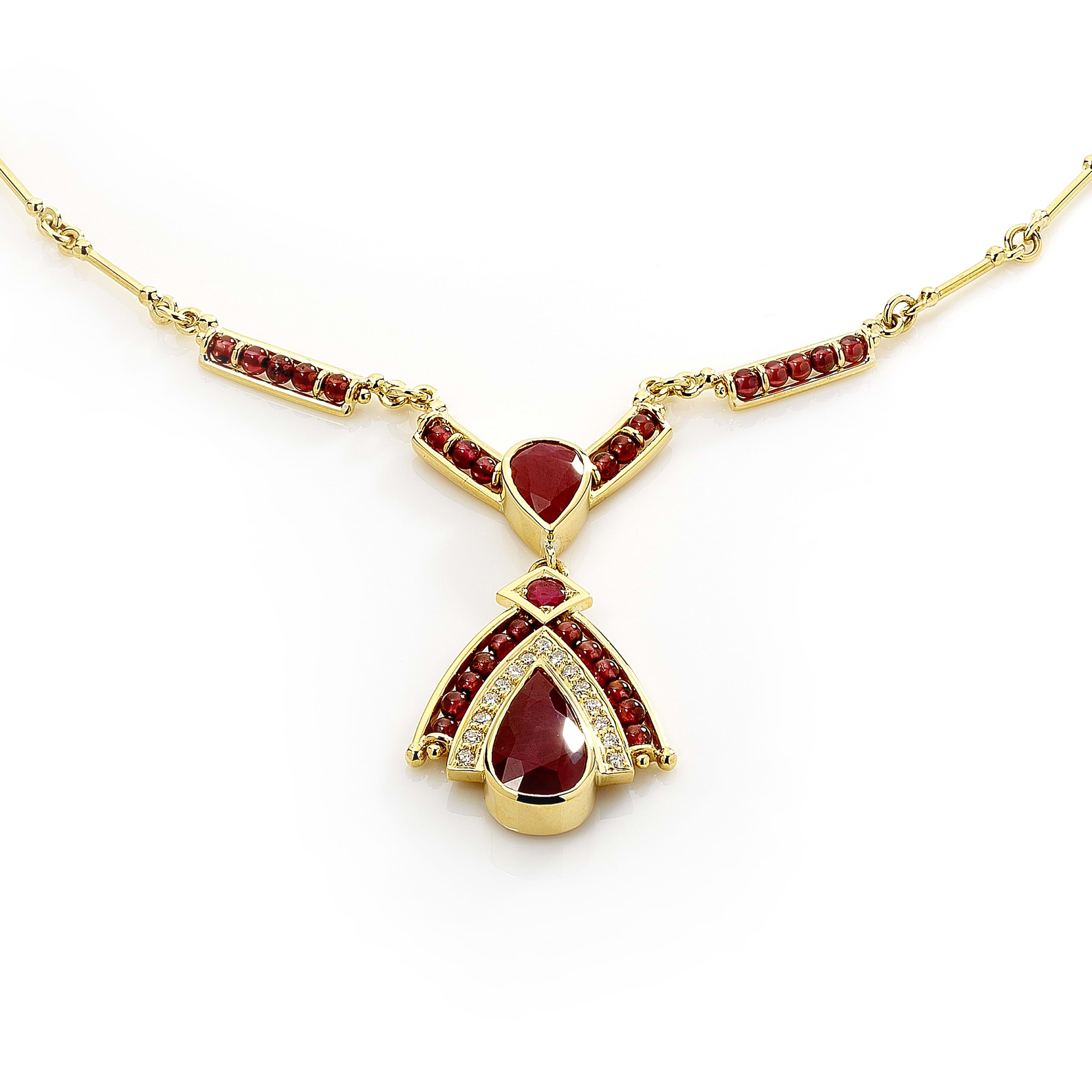 Ruby gold deals jewellery