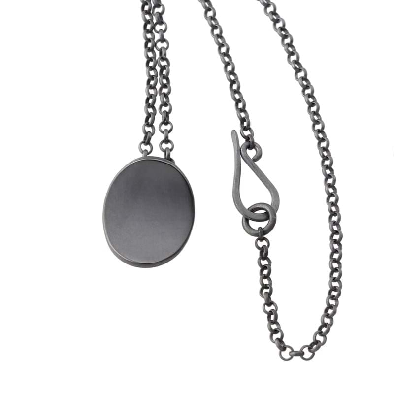 oxidised silver "Midnight Sky" necklace