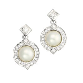 pearl & diamond earrings | Melbourne