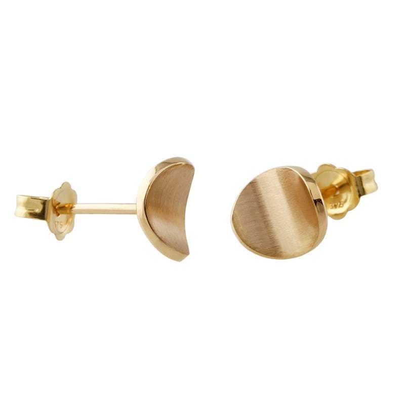 yellow gold stud earrings|Melbourne